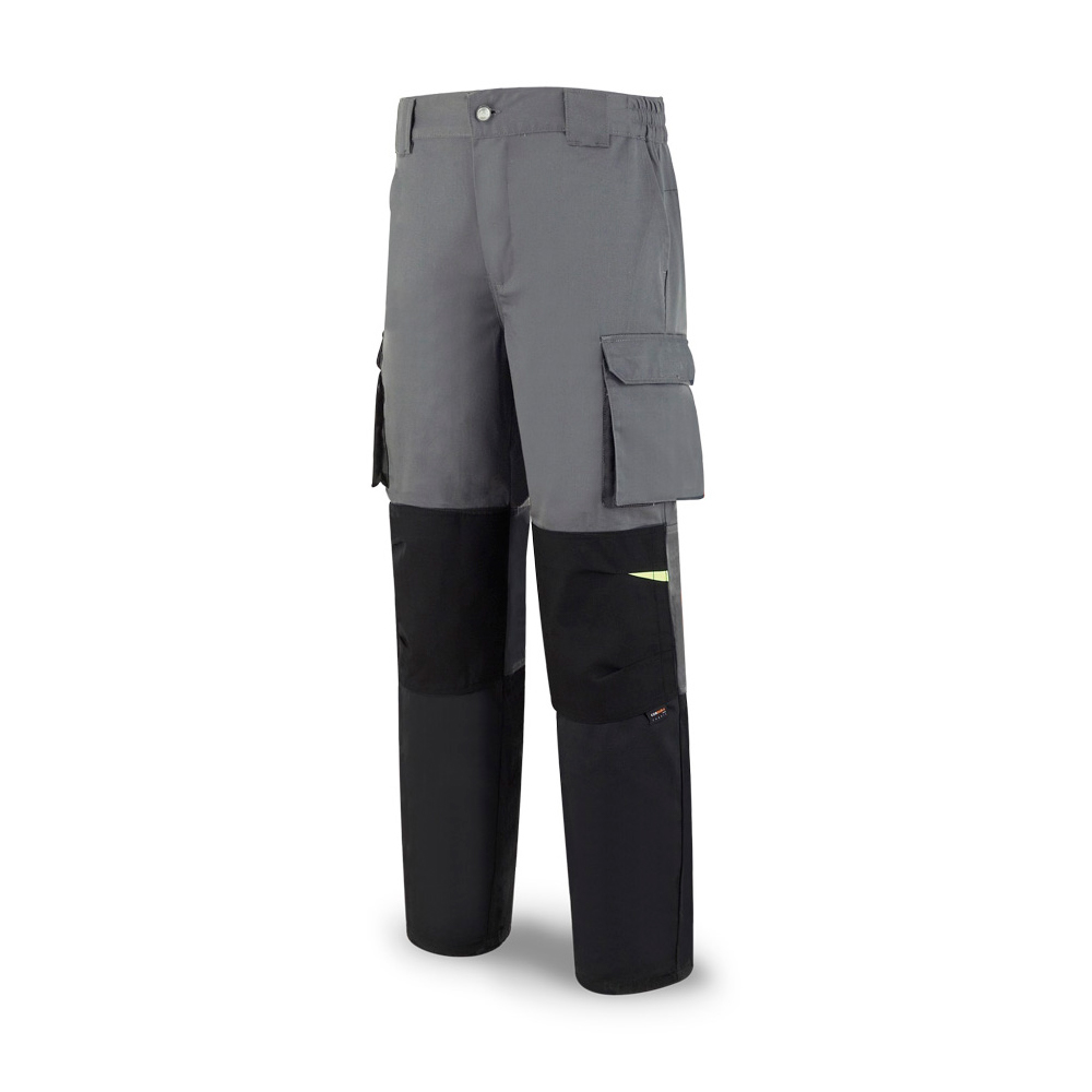 Pantalón  Canvas Gris Oscuro / Negro  Ref: 588-PGN