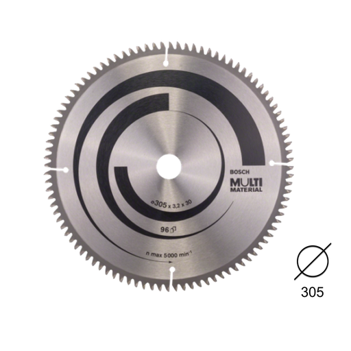 [BOSCH-343] Hoja de Sierra Circular MultiMaterial 305x3,2 mm