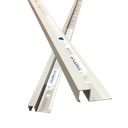 Junquillo Aluminio Texturizado 10x12x2500