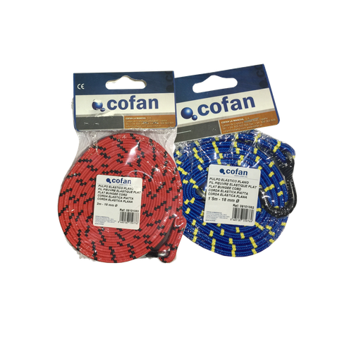 [COFAN-P438] Pulpo Elástico Plano 18 mm