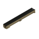 Canal Aco Self 110 + Rejilla Perforada Cuadrada Inox