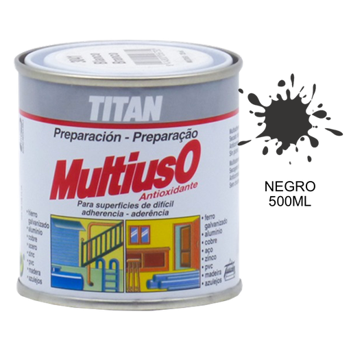 [TITAN-832] Titan Preparación Multiusos Negro 06A 0,5 L