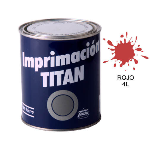 [TITAN-831] Titan Imprimación Sintético Rojo 060 4 L