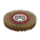 Disco Alambre de Latón 125 mm