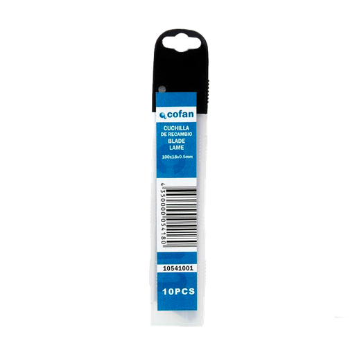 [COFAN-463] Recambio Cuchillas para Cutter 18 mm (10 ud) Ref. 10541001