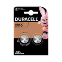 Pila Botón CR2016 Duracell ( 2 ud) Ref: 009000159