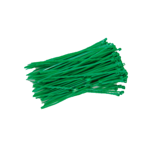 [GSC-P08] Bolsa de Bridas Verdes (25 ud)