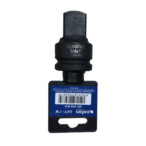 [COFAN-473] Adaptador de Impacto 3/4&quot; a 1&quot; Ref. 09000025