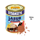 Titanxyl Lasur Satinado al agua 04M Teca 4 Litros