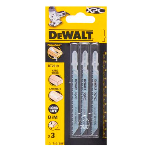 [STAN-348] Hoja de Sierra BIM para Madera Cortes sin Astillas 100 mm (3 ud) Ref. DT-2219-QZ