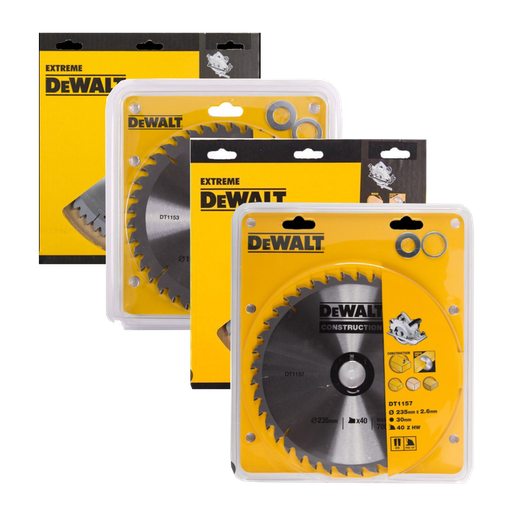 [STAN-P383] Hoja de Sierra Circular para Madera y Plástico 235x3 Ø30 mm