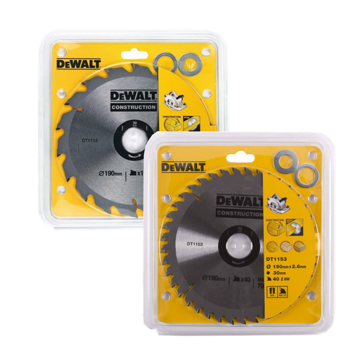 [STAN-P373] Hoja de Sierra Circular para Madera y Plástico 190x2,6 Ø30 mm