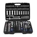 Maletín de Herramientas Profesional 1/2", 3/8" y 1/4" (171 ud) Ref. 14009017