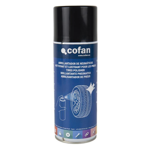 [COFAN-710] Spray Abrillantador de Neumáticos 400 ml Ref. 15000052