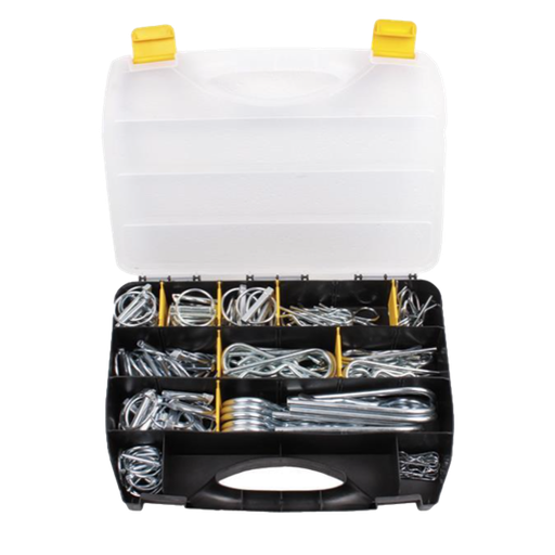 [COFAN-821] Maletín Surtido Pasadores "R" y Anillas 120 Pzs Ref. 04012136