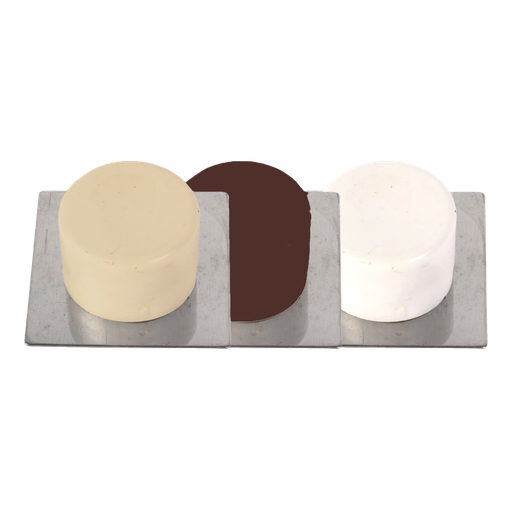 [COFAN-P891] Tope para Puerta Adhesivo Base Inox 40x40 (2 ud)