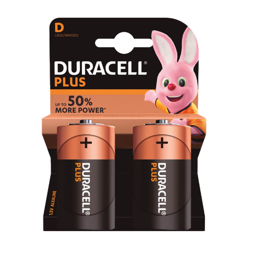 [GSC-30] Pila alcalina LR20 Duracell (2 ud) Ref. 009000104