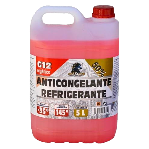 [UNY-25] Anticongelante-Refrigerante 5 Litros 50 % G12 Ref. XANT50G5L
