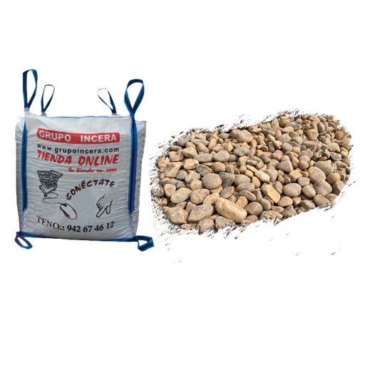 [TRABA-28] Saca Canto de Río Natural 20/40 (Grande)