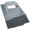 Bandeleta Galvanizada Ajustable 180x180 mm a 320x320 mm