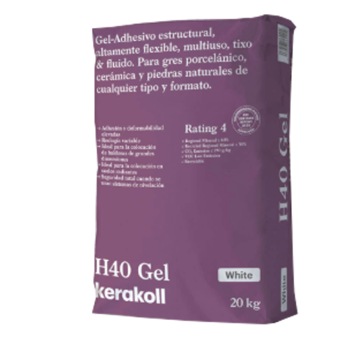 [KERAKOLL-P75] Saco H40 Gel 20 Kg