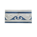 Pz Cenefa Liric Azul 12,5x25