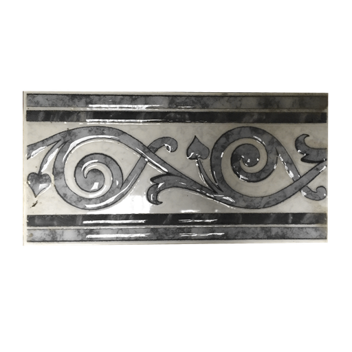 [CEN-81] Pz Listelo Sibaris Gris 12,5x25