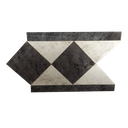 Pz Cenefa Duo Uno Gris12x31