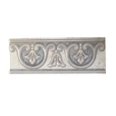 Pz Cenefa Palma Azul 10x27