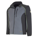 Cazadora Tipo Soft- Shell Gris Oscuro/ Negro Talla S Ref. 288-CSGN