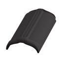 Cumbrera Circular Teja Mixta Graphite