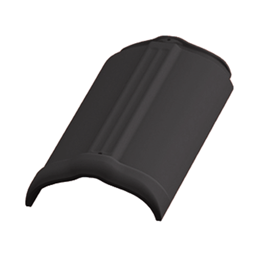 [TEJ-242] Cumbrera Circular Teja Mixta Graphite