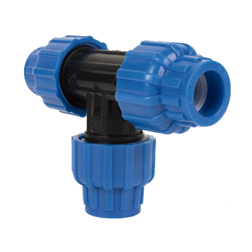 [COFAN-P1166] Te Bocas Iguales Polietileno 16 Bar