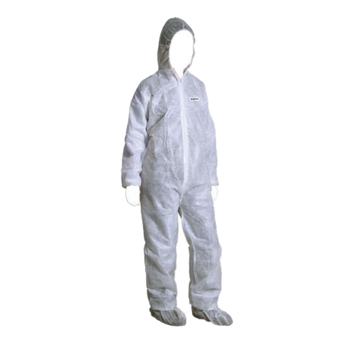 [COFAN-P1174] Buzo de Trabajo Desechable Polipropileno Blanco