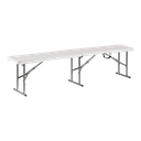 Banco Plegable Polietileno 1840x280x430 mm Ref. 003602099