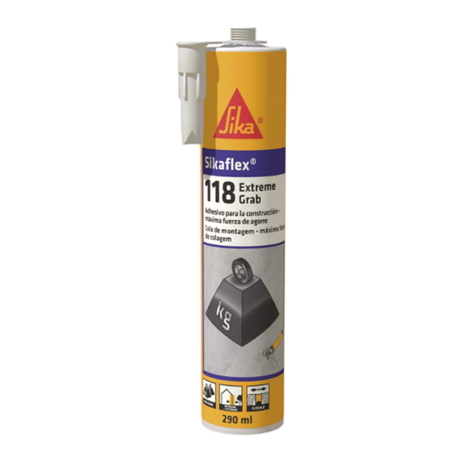 [SIKA-206] Sikaflex 118 Extreme Grab Blanco Cartucho 290 ml